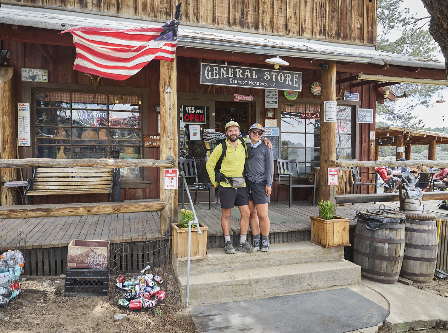 The general store in Kennedy Meadows (South).