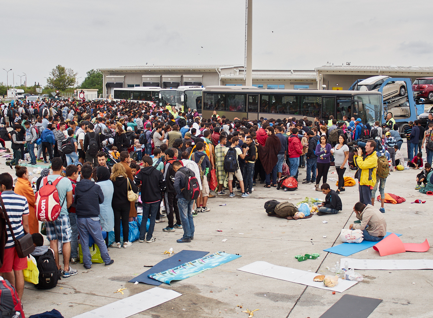 Nickelsdorf, Niederösterreich, Anfang September 2015