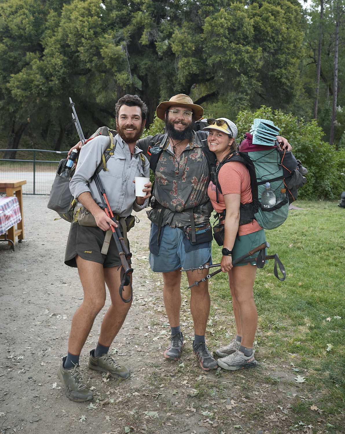 „Slowburn“, „Chair Bear“ and „Pine Cone“ (from left to right, all from California)